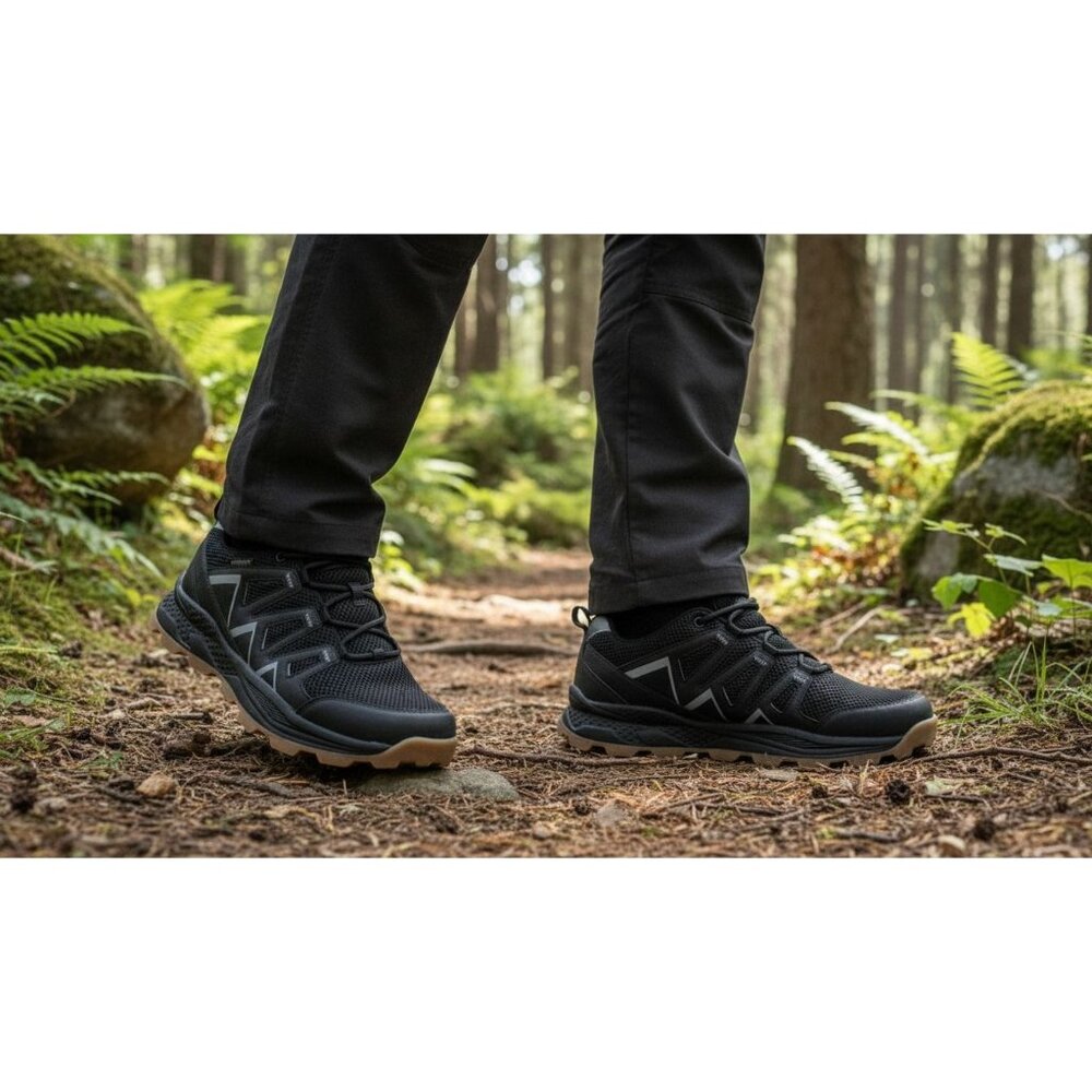 Khombu 8.5 Sneakers Men's All Terrain Hiker Rugged Athletic Outdoor Shoes Active